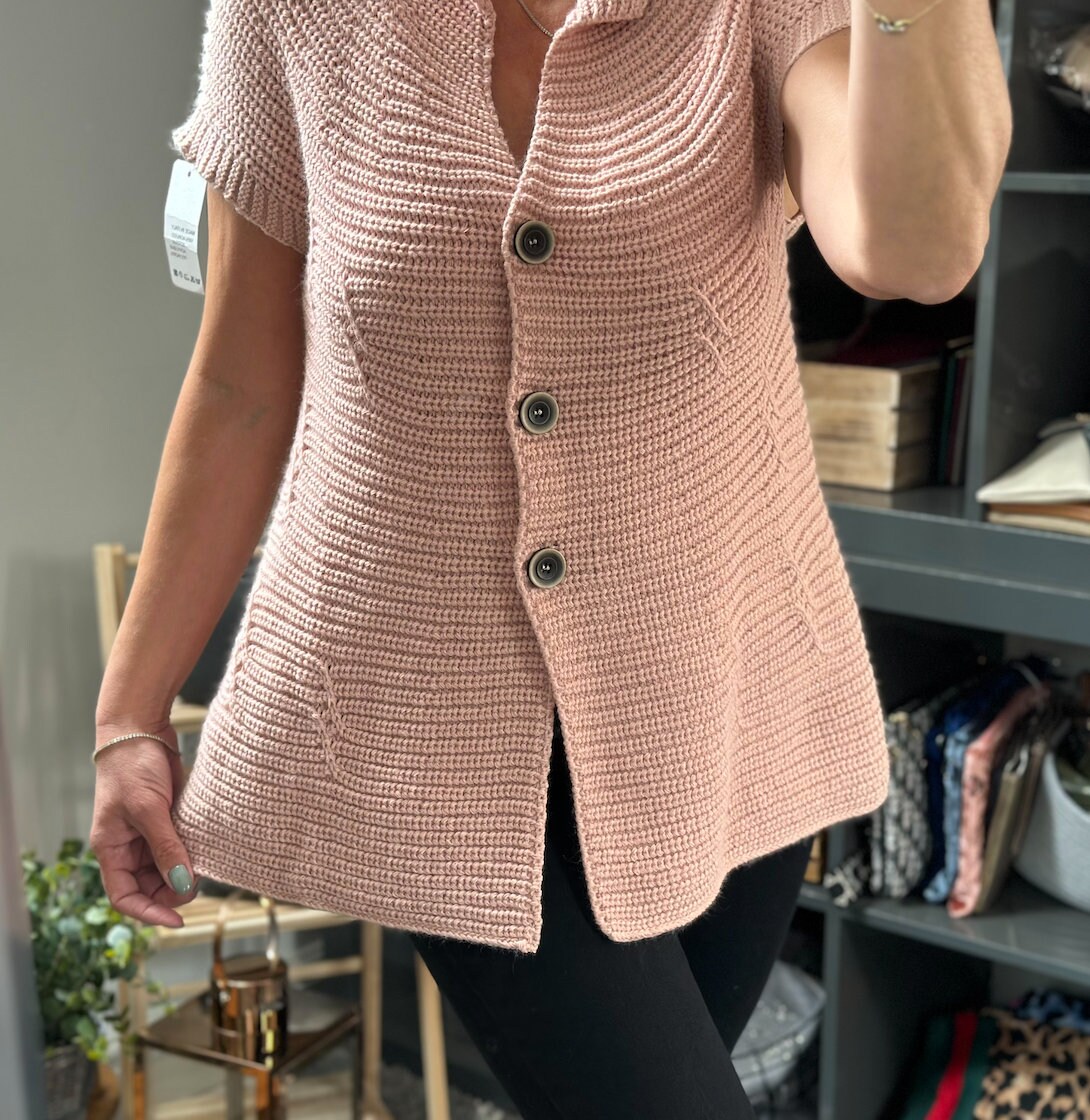 Buy VERO MODA Pink Button Down Knitted Cardigan from Next USA