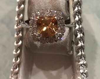 Gold Stone Statement Ring