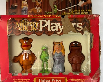 ヴィンテージ 1978年 カーミット ザ フロッグ ハンドパペット