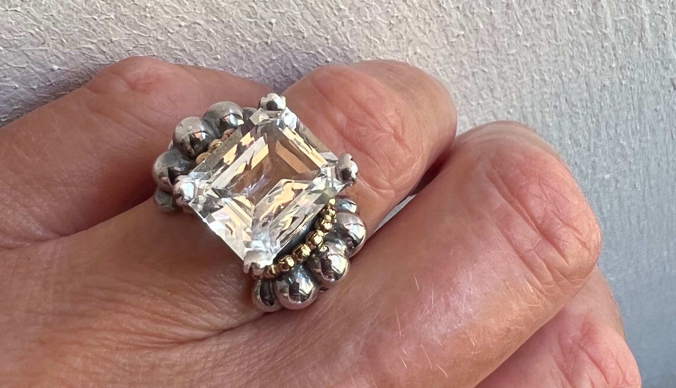 CHIEKO+ gold bobbin ring / caviar ring jTOoy8pBv5 - dreamvalleyresorts.com