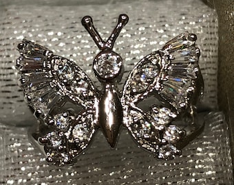 Vintage Schmetterling Ring