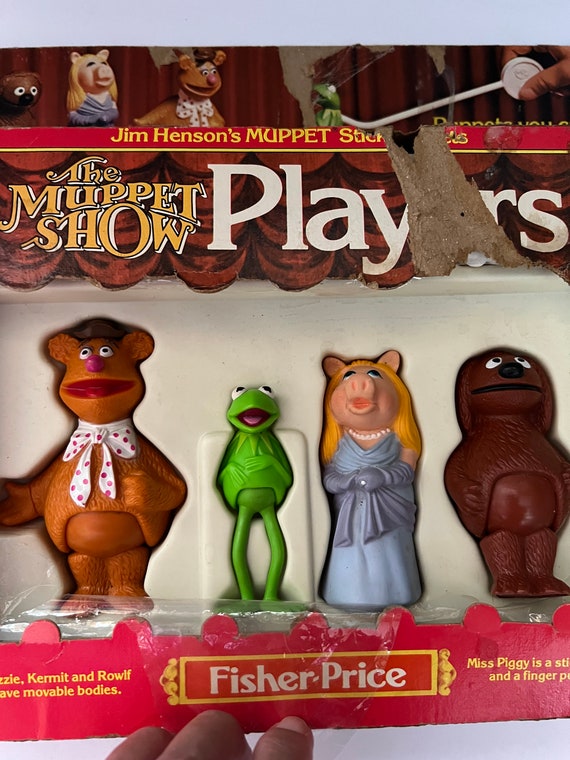 1970s Muppet Show Players Jim Henson Fisher Price Fozzie Kermit