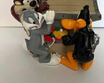 ヴィンテージ90年代タスマニアデビル タズのぬいぐるみ、ルーニー