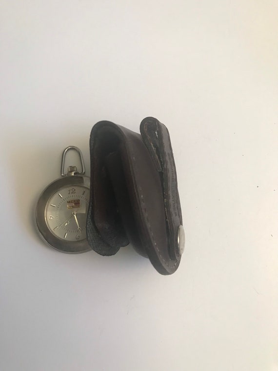 Vintage Tommy Hilfiger Pocket Watch with Genuine … - image 2