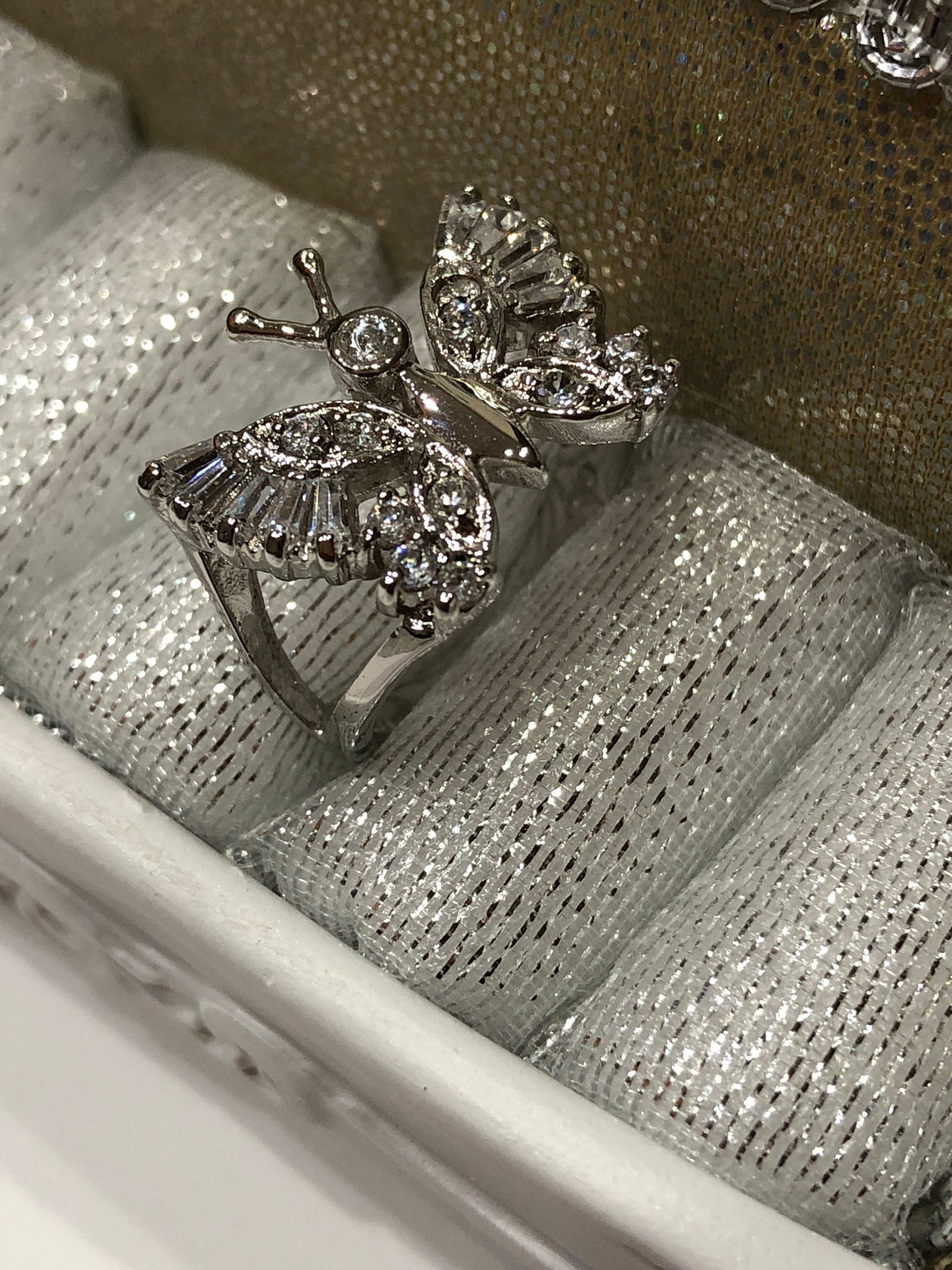 Vintage Butterfly Ring - Etsy Vintage Butterfly Ring - Etsy