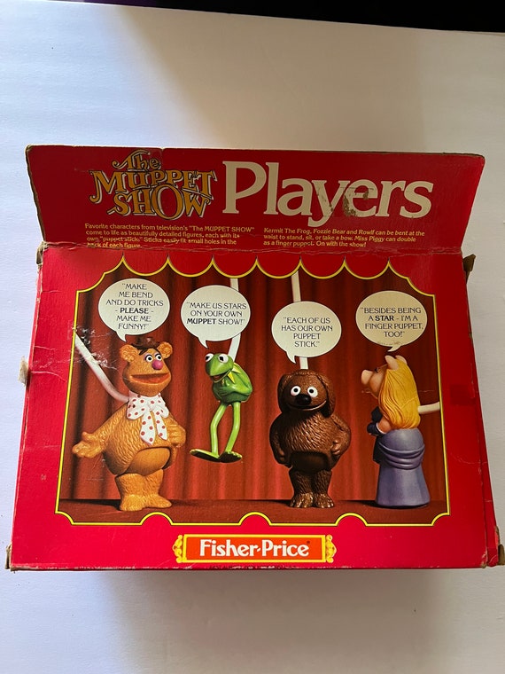 1970s Muppet Show Players Jim Henson Fisher Price Fozzie Kermit