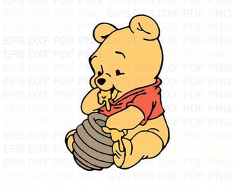 Baby Pooh Svg Etsy