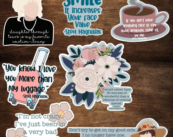 Drink Your Juice Shelby Steel Magnolias Enamel Pin Etsy