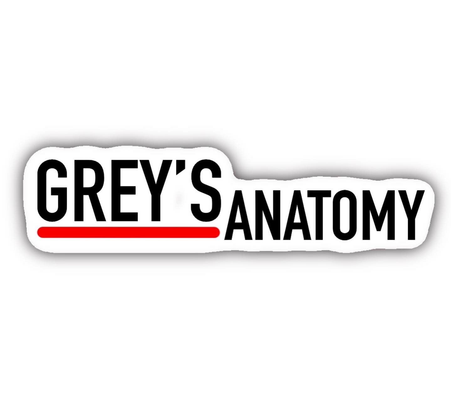 Greys Anatomy Sticker Pack new Waterproof Option - Etsy