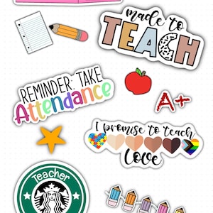 Digital Teacher Sticker Pack