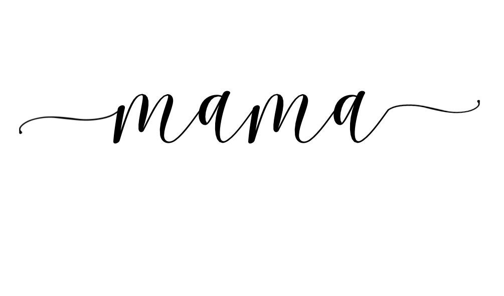 Mama Signed, Mama Signature, Mama Png, Mama Svg, Mama Cursive, Mama ...