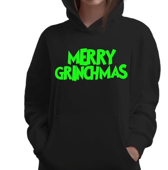 Felpa Maglione Grinch Natale Grinch Christmas Jumper Family Mens
