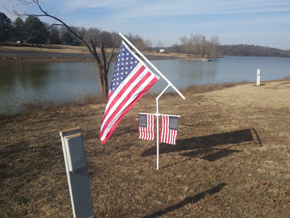 1 Inch RV Camping Rotating Heavy Duty PVC Flag pole with Etsy