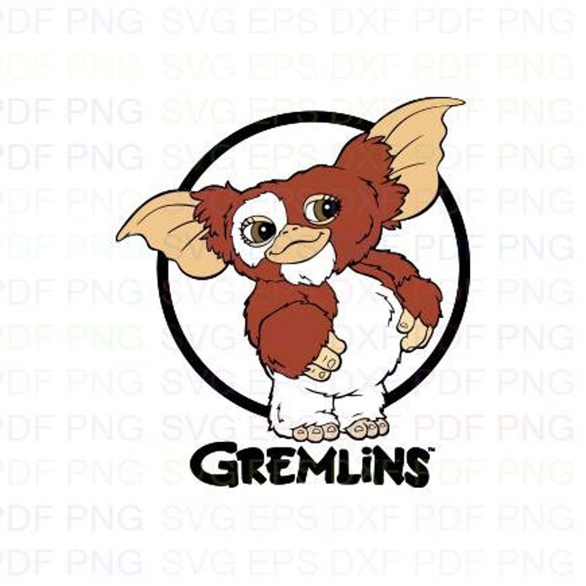 Vintage_style_Gremlins Svg Dxf Eps Pdf Png Cricut Archivo de - Etsy México