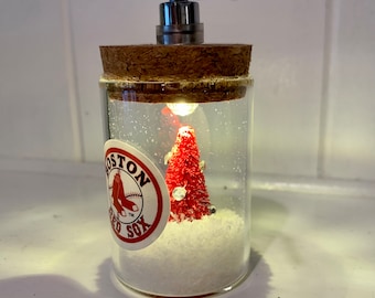 Red Sox Themed Ornament-Red Tree