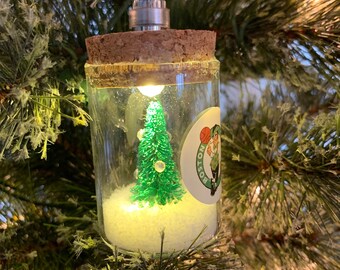 Boston Celtics Themed Ornament- Green Tree