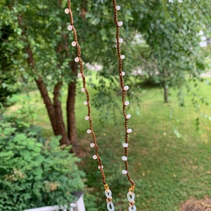 Beaded Crochet Glasses Chains