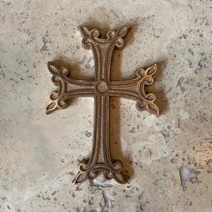 Bronze Armenian Holy Cross
