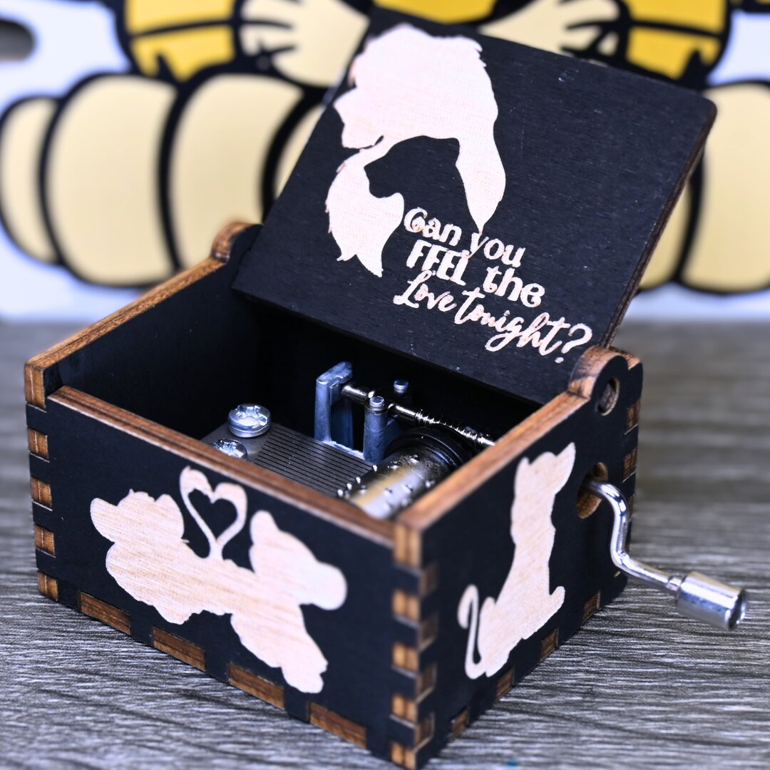The Lion King Music Box CAN YOU FEEL the Love Tonight Music Etsy