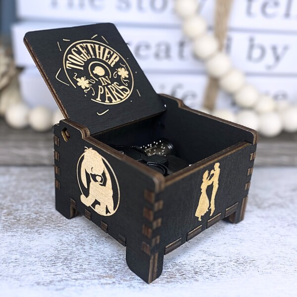 Once Upon a December Music Box Etsy