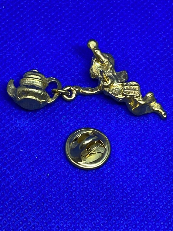 Kirk’s Folly Tea Time Pin/Tie tack - image 3