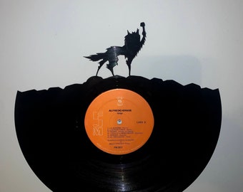 Fantastic Mr. Fox Hand Cut Vinyl Record