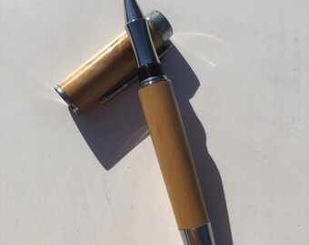 Silver wood jacaranda large pen