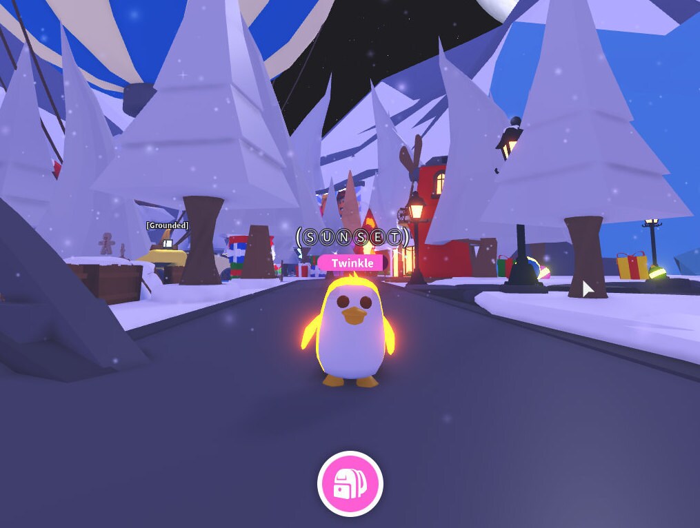 Adopt Me Neon Golden Penguin NFR Roblox Etsy