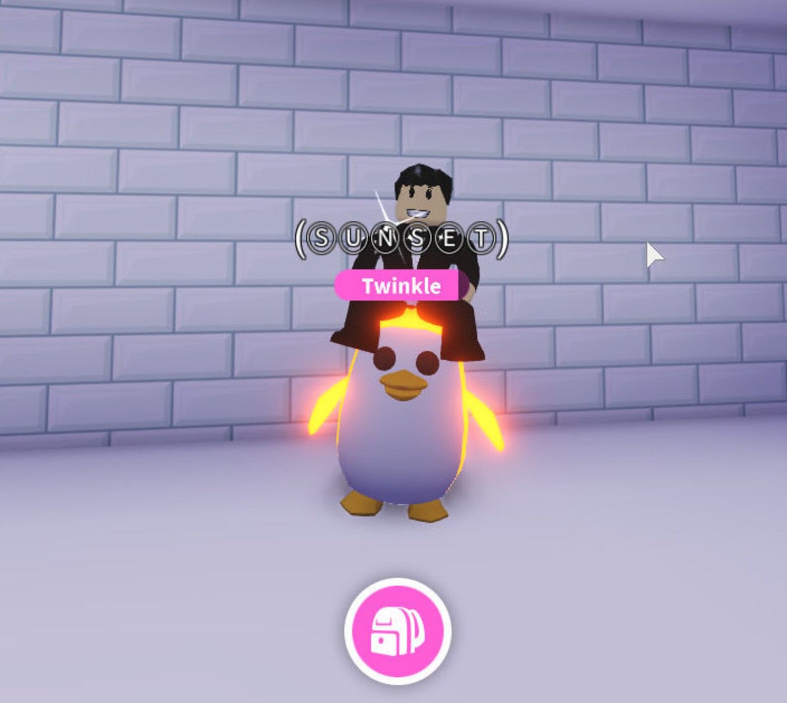 Adopt Me Neon Golden Penguin NFR Roblox Etsy
