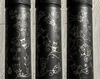 Leaf Children - Laser Engraved Water Bottle -