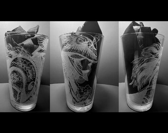 Rot Princess - Laser Engraved Pint Glass