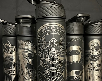 Brothers - Laser Engraved Water Bottle -