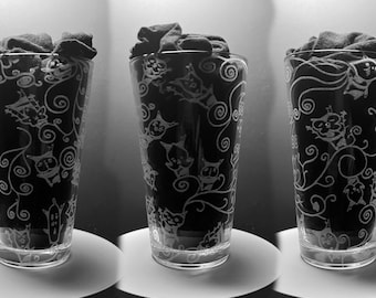 Leaf Children - Laser Engraved Pint Glass