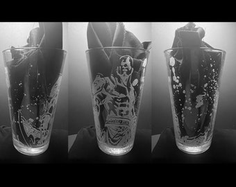 Slayer of Gods Classic - Laser Engraved Pint Glass