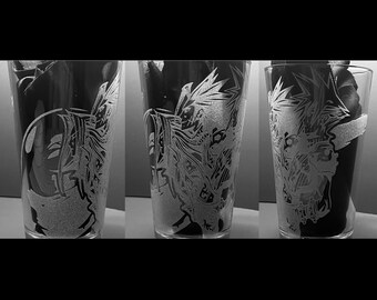 Team Soldier - Laser Engraved Pint Glass