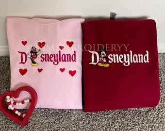 Disney Couple Matching Sweatshirts, Sweethearts Nite Sweater