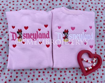 Couple Matching Disney Sweatshirt, Sweethearts Nite Sweater