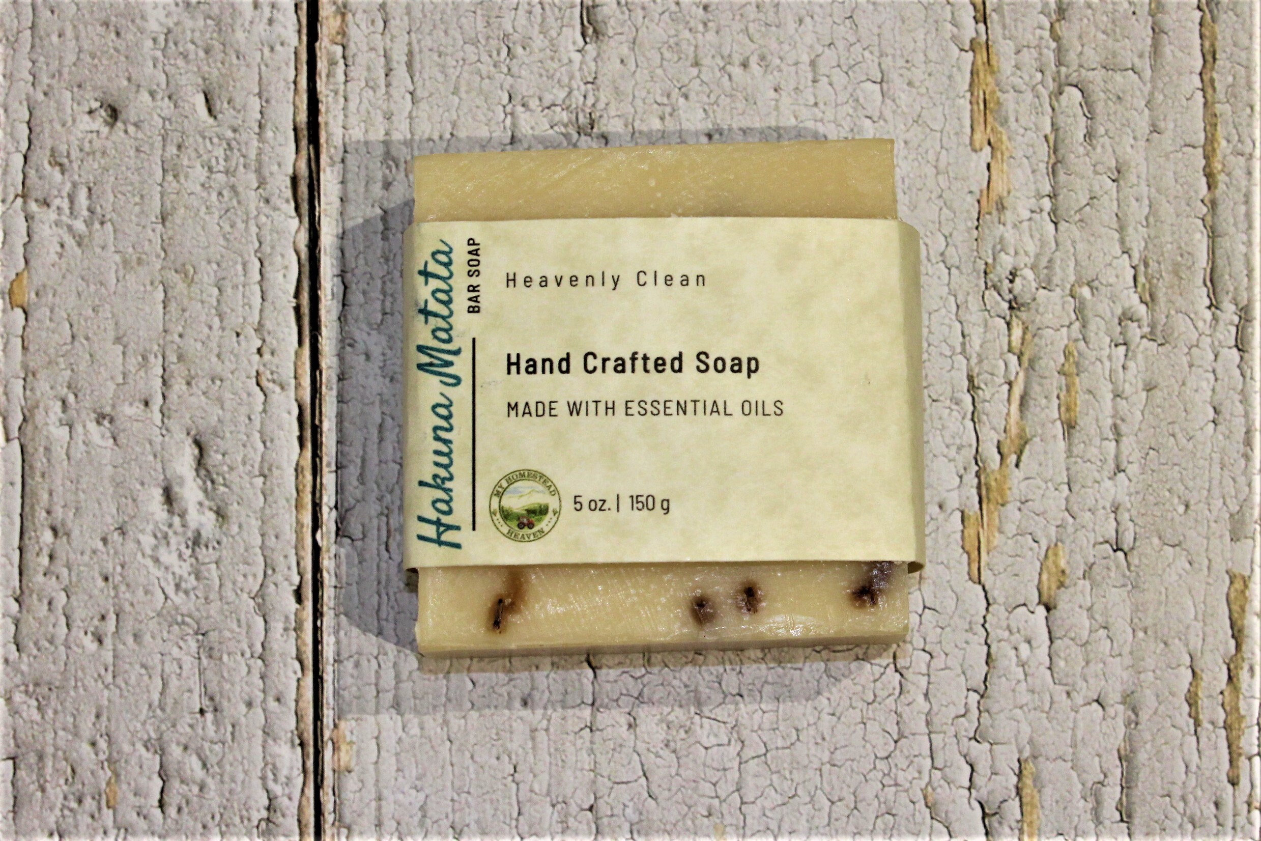 5 oz. Heavenly Clean Handmade Soap Etsy