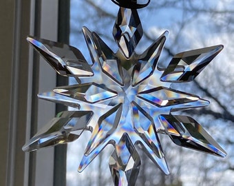 Crystal Snowflake 3.25 inch Clear