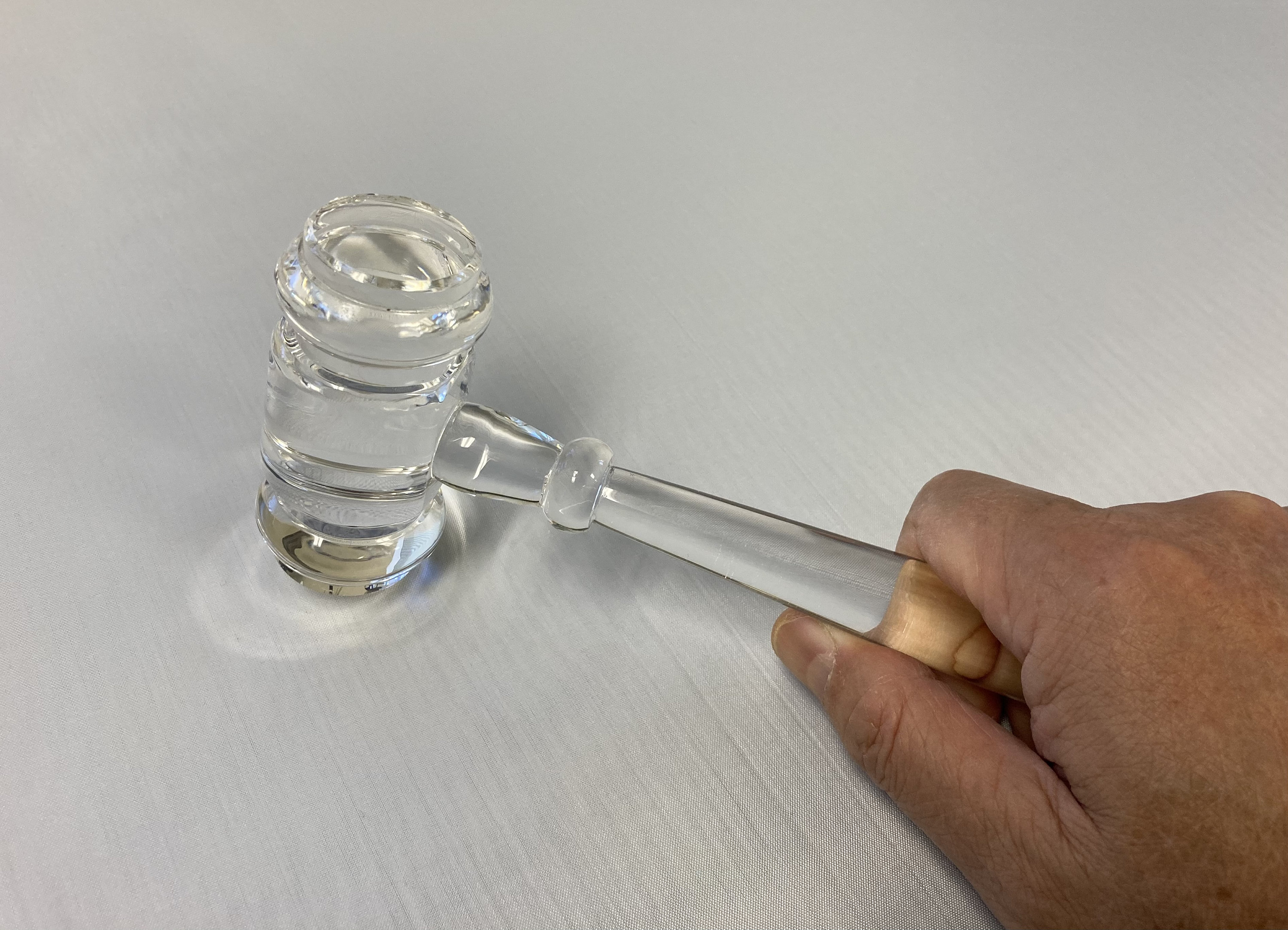 Crystal Gavel Etsy
