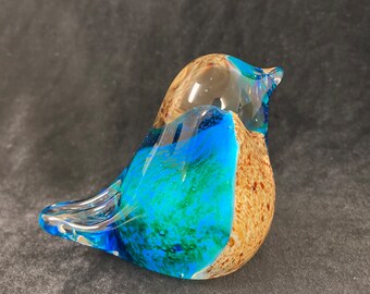Bluebird of Happiness - Hand Blown Glass - Etsy