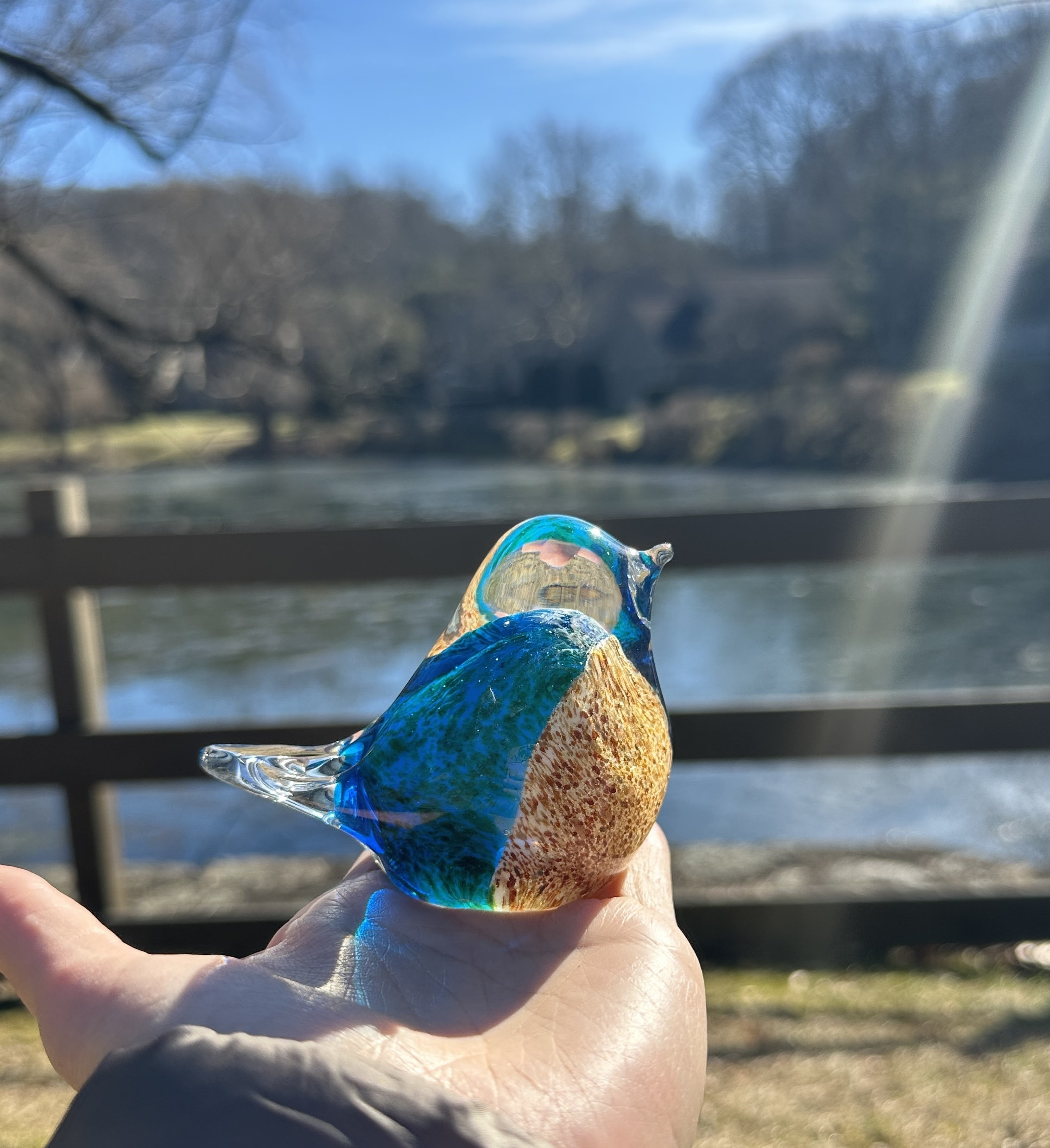 Bluebird of Happiness - Hand Blown Glass - Etsy