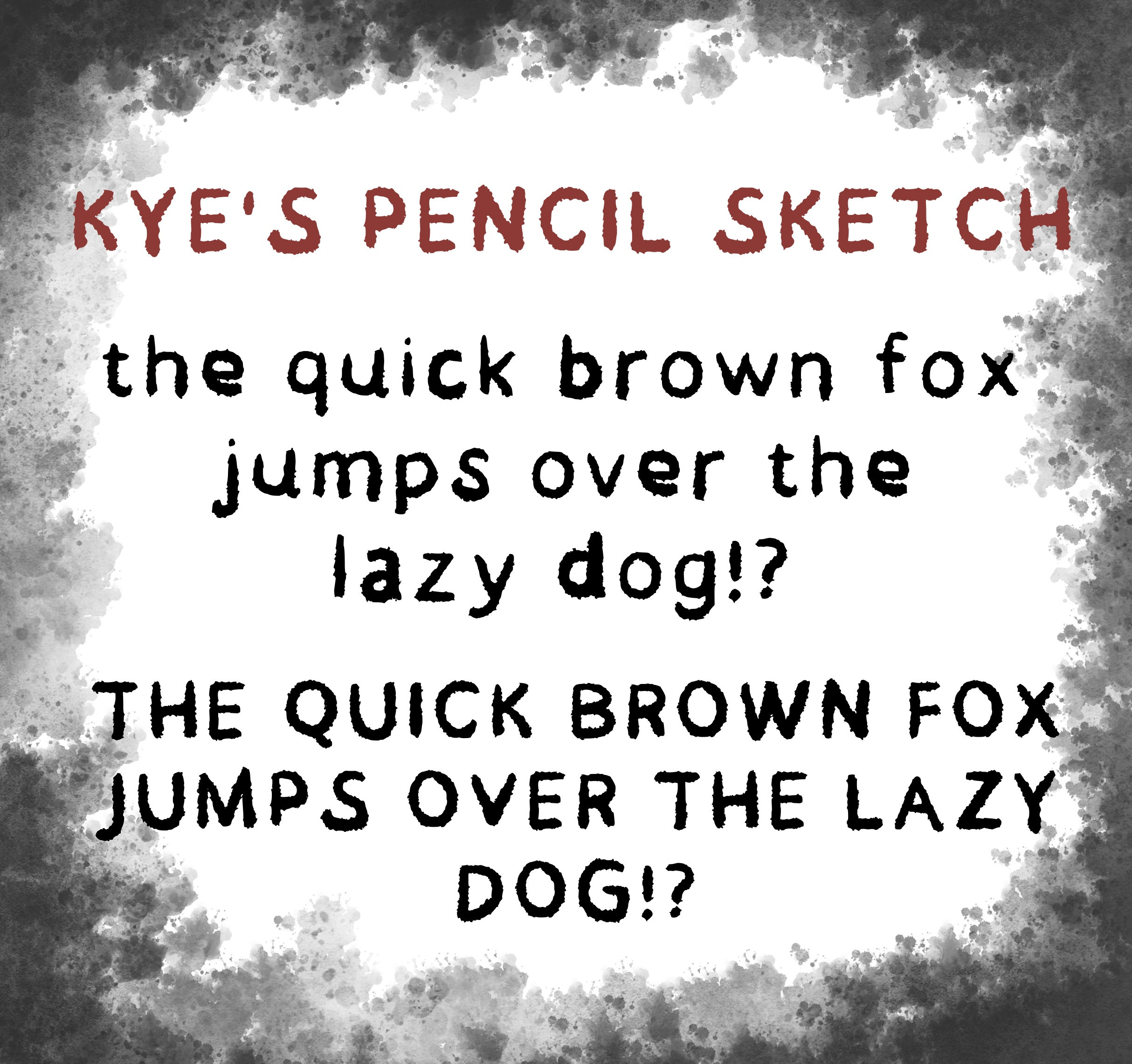 Procreate Comic Style Fonts Typography Handwritten Fonts Type 5 ...