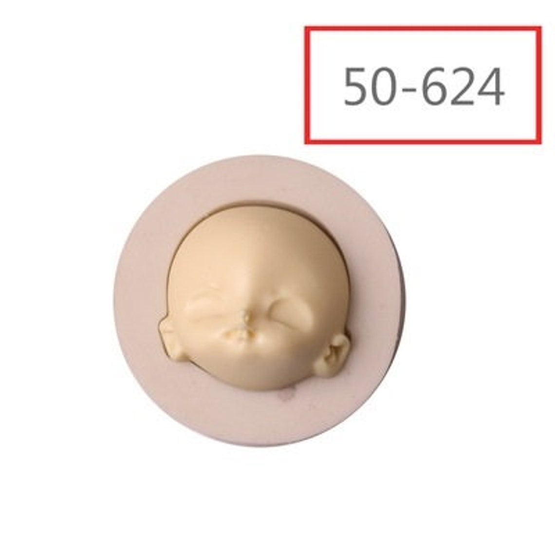 Silicone Baby Face mold Doll Head Mold Expression Shape Etsy