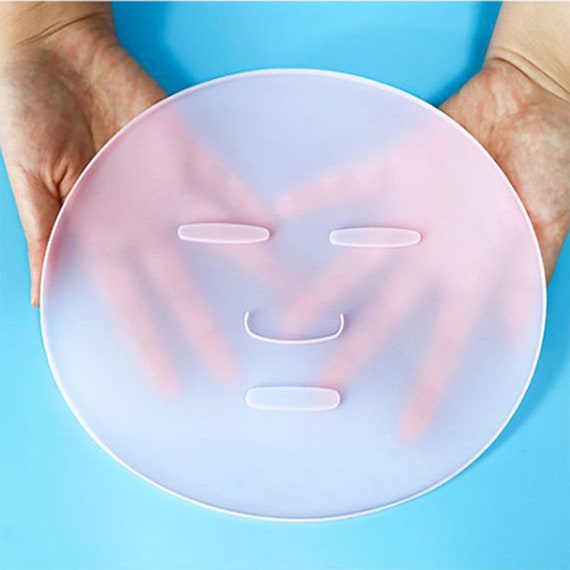 Facial Mask Mold Tray Silicone Model Facial Care Etsy