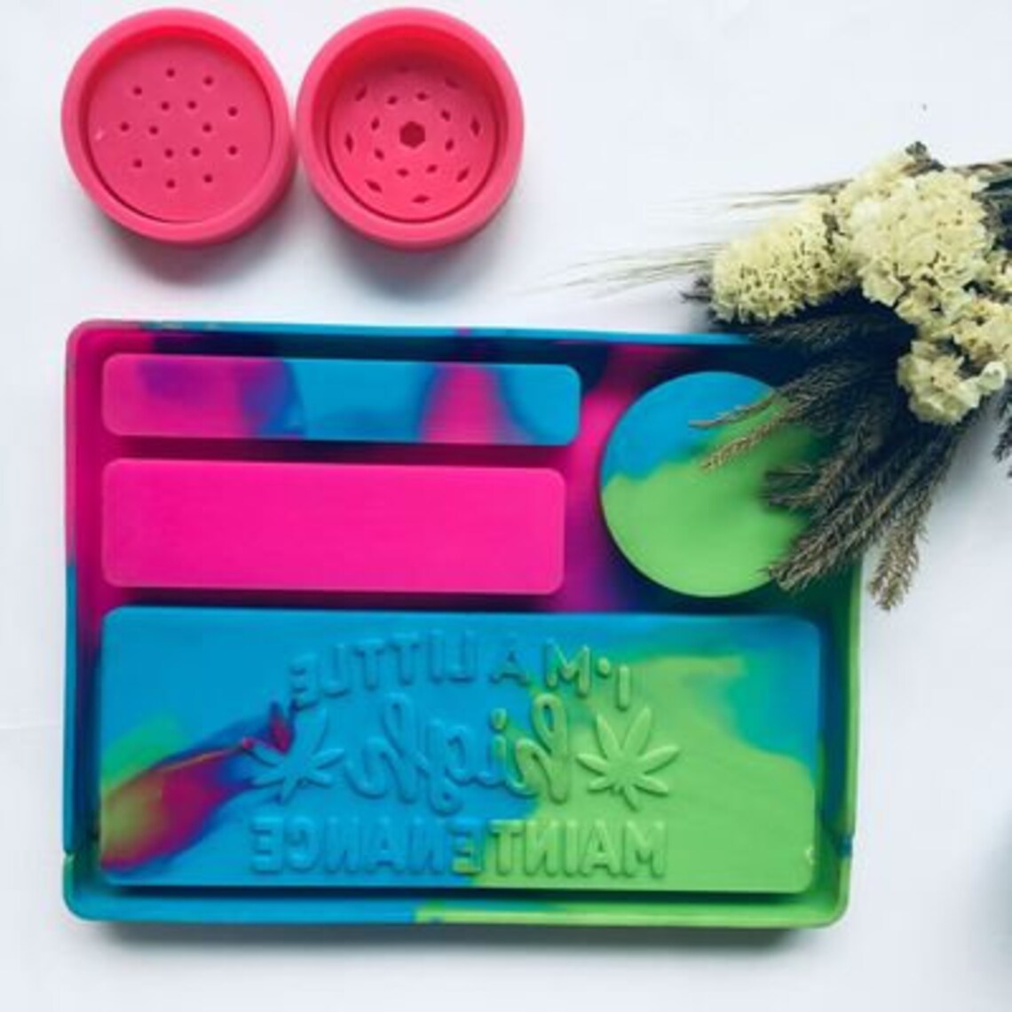 High maintenance rolling tray mold Silicone rolling tray DIY Etsy