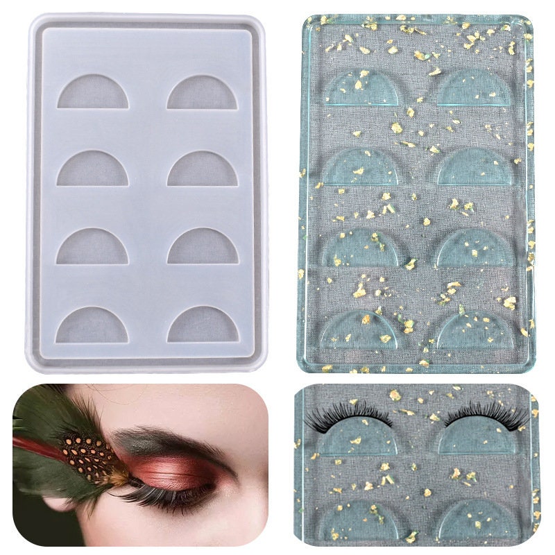 Silicone Eyelash Tray Mold For Resin eyelash storage tray Etsy