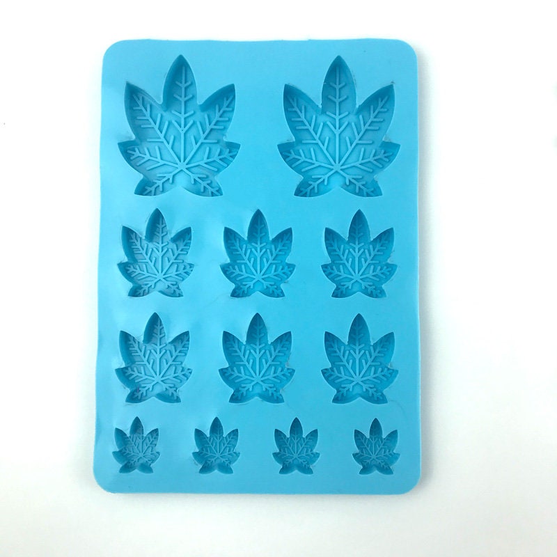 Marijuana Cannabis Hemp Leaf Silicone Molds Candy Weed Pot Etsy