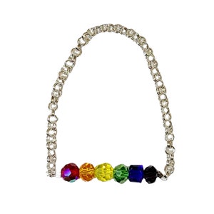 Rainbow Chain Bracelet