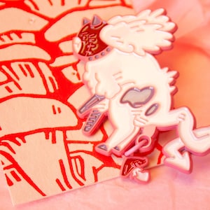 Kikurage Dorohedoro Enamel Pin